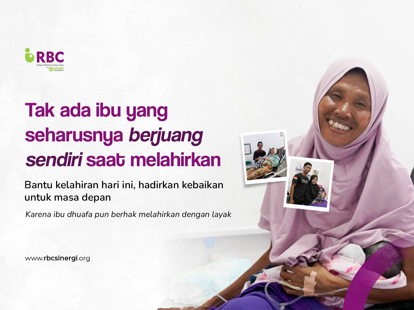 Bantu Sediakan Persalinan Gratis Untuk Ibu Hamil Dhuafa