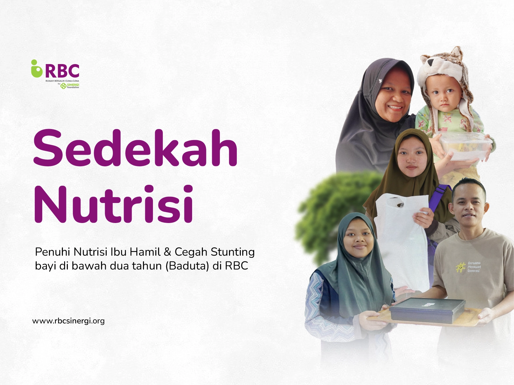 SEDEKAH NUTRISI : IBU SEHAT, ANAK KUAT